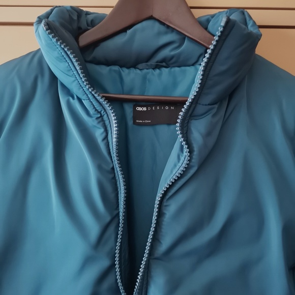 ASOS DESIGN puffer jacket with funnel neck (M) - Picture 10 of 15